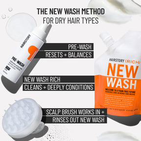 The New Wash Method for Dry Hair